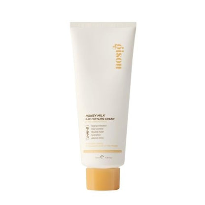 Gisou Honey Milk 5-in-1 Styling Cream – Heat Protection, Hydration, Frizz Control, Glazed Shine & Flexible Hold with Mirsalehi Honey & Hydrolyzed Milk Protein, 5.0 fl oz Avelisse
