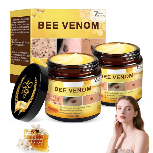 Bee Venom Skin Treatment Cream – 2-Pack All-in-One Face Lift & Firming Moisturizer for All Skin Types