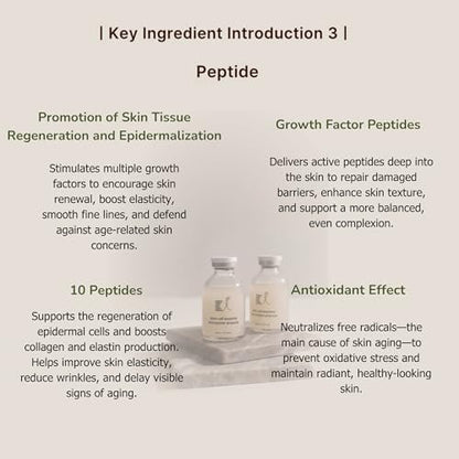 Stem-Cell Exosome Skin Booster Kit – PDRN, Peptide & Collagen Ampoule for Rejuvenation, Hydration & Anti-Aging | Korean Skincare 30ml (5 Vials + 1 Ampoule) Avelisse