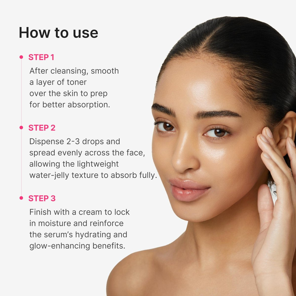 medicube PDRN Pink Collagen Glow Jelly Serum – Lightweight Water-Jelly for Plump, Supple, Radiant Skin – with PDRN, Collagen & Niacinamide – Korean Skin Care, 1.01 fl.oz - görsel 14