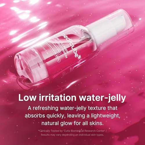 medicube PDRN Pink Collagen Glow Jelly Serum – Lightweight Water-Jelly for Plump, Supple, Radiant Skin – with PDRN, Collagen & Niacinamide – Korean Skin Care, 1.01 fl.oz - görsel 7