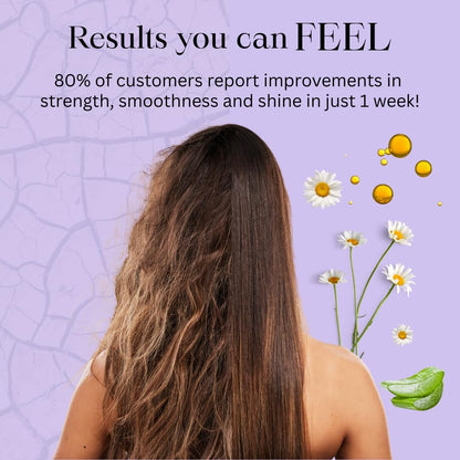 ILUUMI Maca Essence Repair Premium Hair Shampoo – Collagen Repair, Strengthens & Nourishes All Hair Types, Paraben-Free, Sulfate-Free, Colour-Safe, 16.9 fl oz