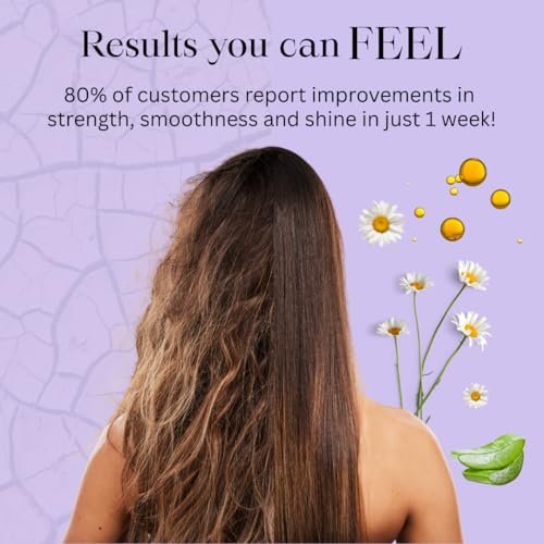 ILUUMI Maca Essence Repair Premium Hair Shampoo – Collagen Repair, Strengthens & Nourishes All Hair Types, Paraben-Free, Sulfate-Free, Colour-Safe, 16.9 fl oz - görsel 10