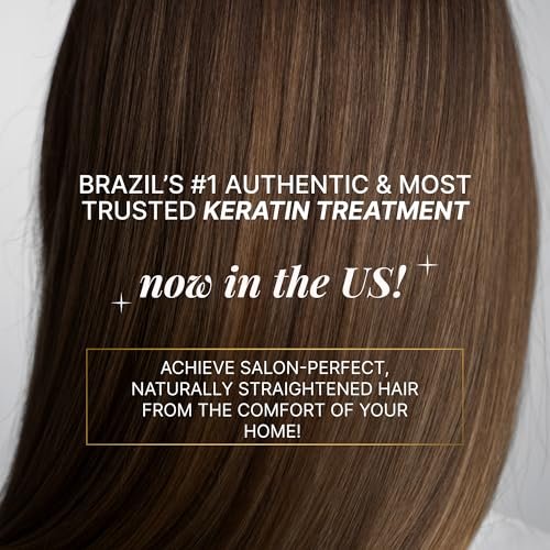Fashion Gold Keratin Hair Treatment – At-Home Hair Botox & Brazilian Straightening (150g, Up to 3 Uses) Avelisse