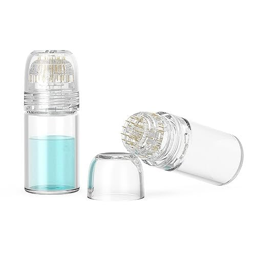 Hydra Needle Derma Stamp Fine Touch Microneedling Roller Stamp 0.25mm – Serum Applicator for Facial Care Avelisse
