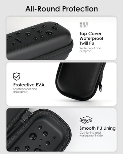 FINETCH Hard Travel Case for OBlade QP2520/QP2530/QP2620/QP2630 – Waterproof Portable Storage Bag for OBlade Hybrid Electric Trimmer & Braun Series Shaver - görsel 4