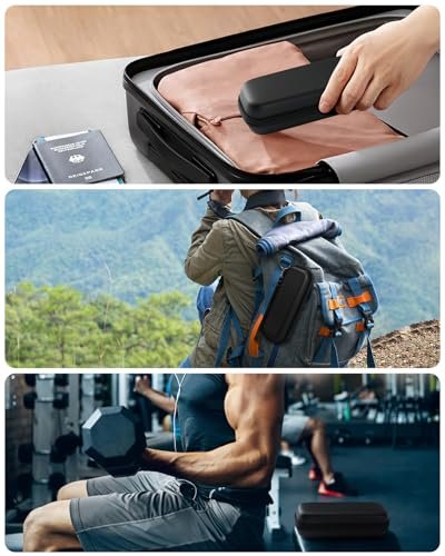 FINETCH Hard Travel Case for OBlade QP2520/QP2530/QP2620/QP2630 – Waterproof Portable Storage Bag for OBlade Hybrid Electric Trimmer & Braun Series Shaver - görsel 8