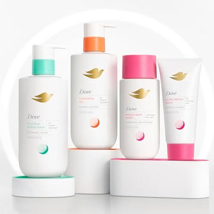 Dove Body Wash 2 Count Limited Edition Gift Pack - Moisturizing & Odor Control for Hormonal Skin Shifts, 14.2 Fl Oz Avelisse