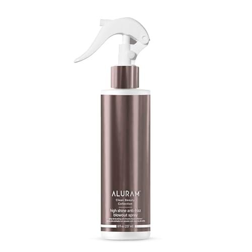 ALURAM High Shine Anti-Frizz Blowout Spray - Heat-Activated Styling Mist with Anti-Humidity Protection, 8 Fl Oz Avelisse