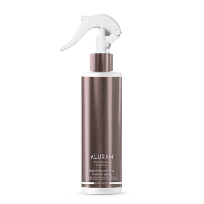 ALURAM High Shine Anti-Frizz Blowout Spray - Heat-Activated Styling Mist with Anti-Humidity Protection, 8 Fl Oz Avelisse