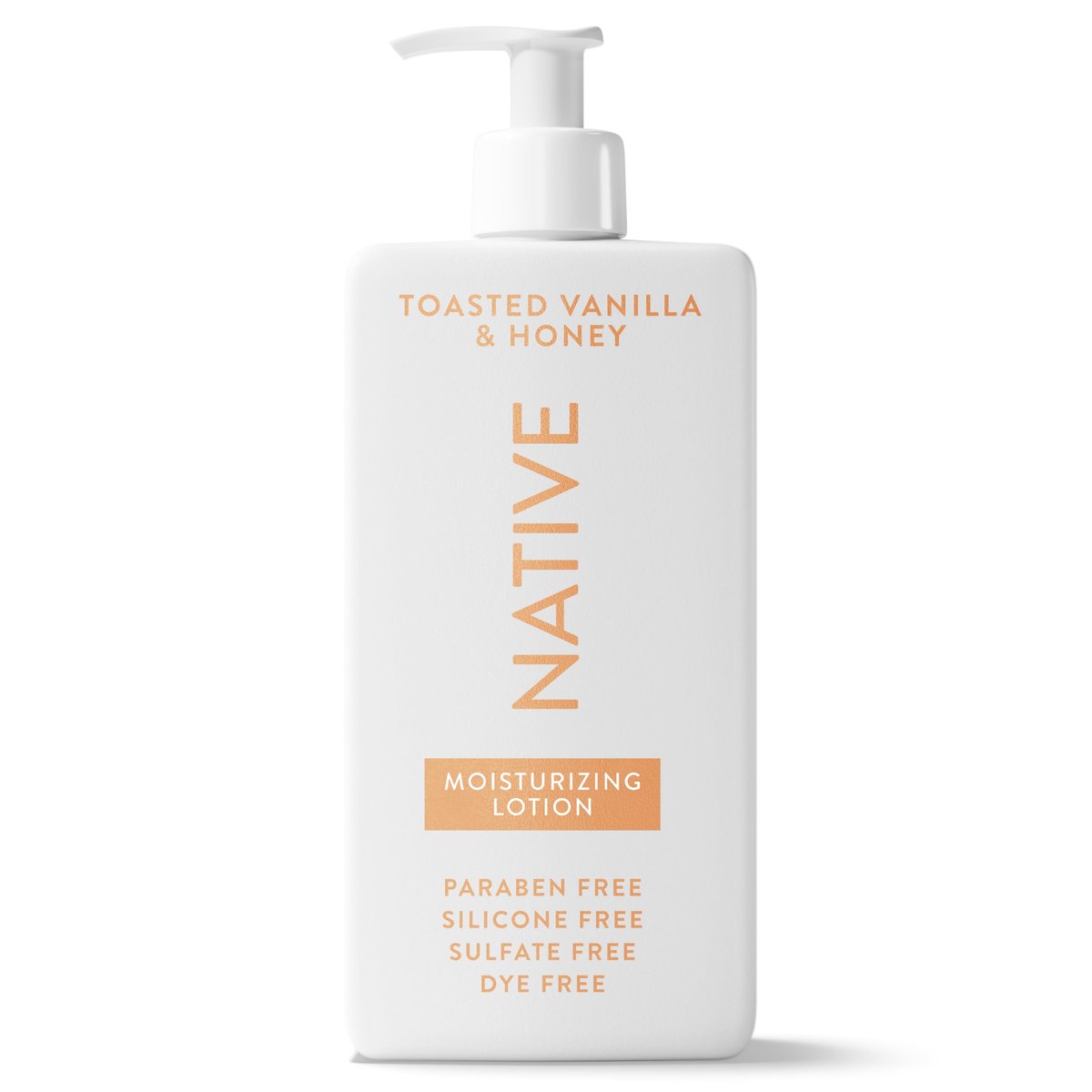 Native Body Lotion with Toasted Vanilla & Honey - Plant-Based Moisturizer for Dry Skin, 16.5 fl oz - görsel 1