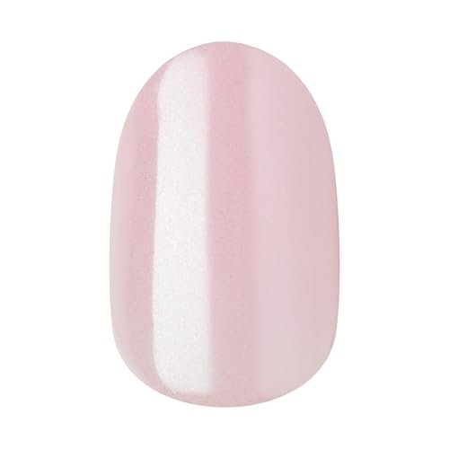 imPRESS Kiss colorFX Valentine's Day Press On Nails - Adorable Pink Short Oval, Up to 10-Day Hold, 30 Fake Nails with Prep Pad & File - görsel 9
