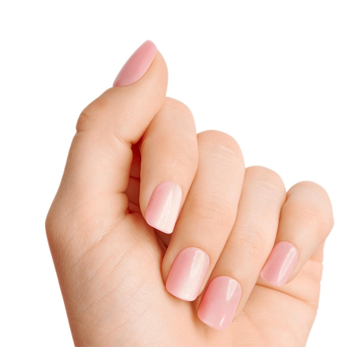 imPRESS ColorFX by KISS Valentine’s Day Press On Nails – ‘Cherished’ Pink Short Squoval, Improved Adhesive, Up to 10-Day Hold, 30 Fake Nails Kit - görsel 3
