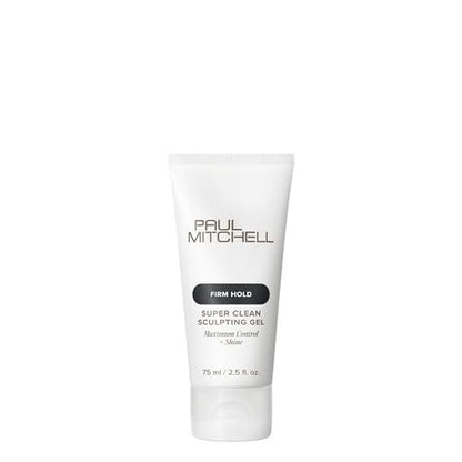 Paul Mitchell Super Clean Sculpting Gel - Firm Hold, Maximum Control & Shine for All Hair Types (2.5 oz)