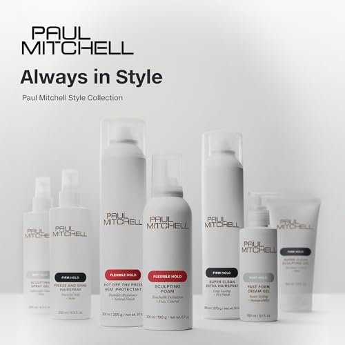 Paul Mitchell Super Clean Sculpting Gel - Firm Hold, Maximum Control & Shine for All Hair Types (2.5 oz) - görsel 10