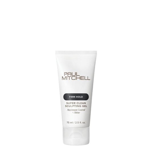 Paul Mitchell Super Clean Sculpting Gel - Firm Hold, Maximum Control & Shine for All Hair Types (2.5 oz)