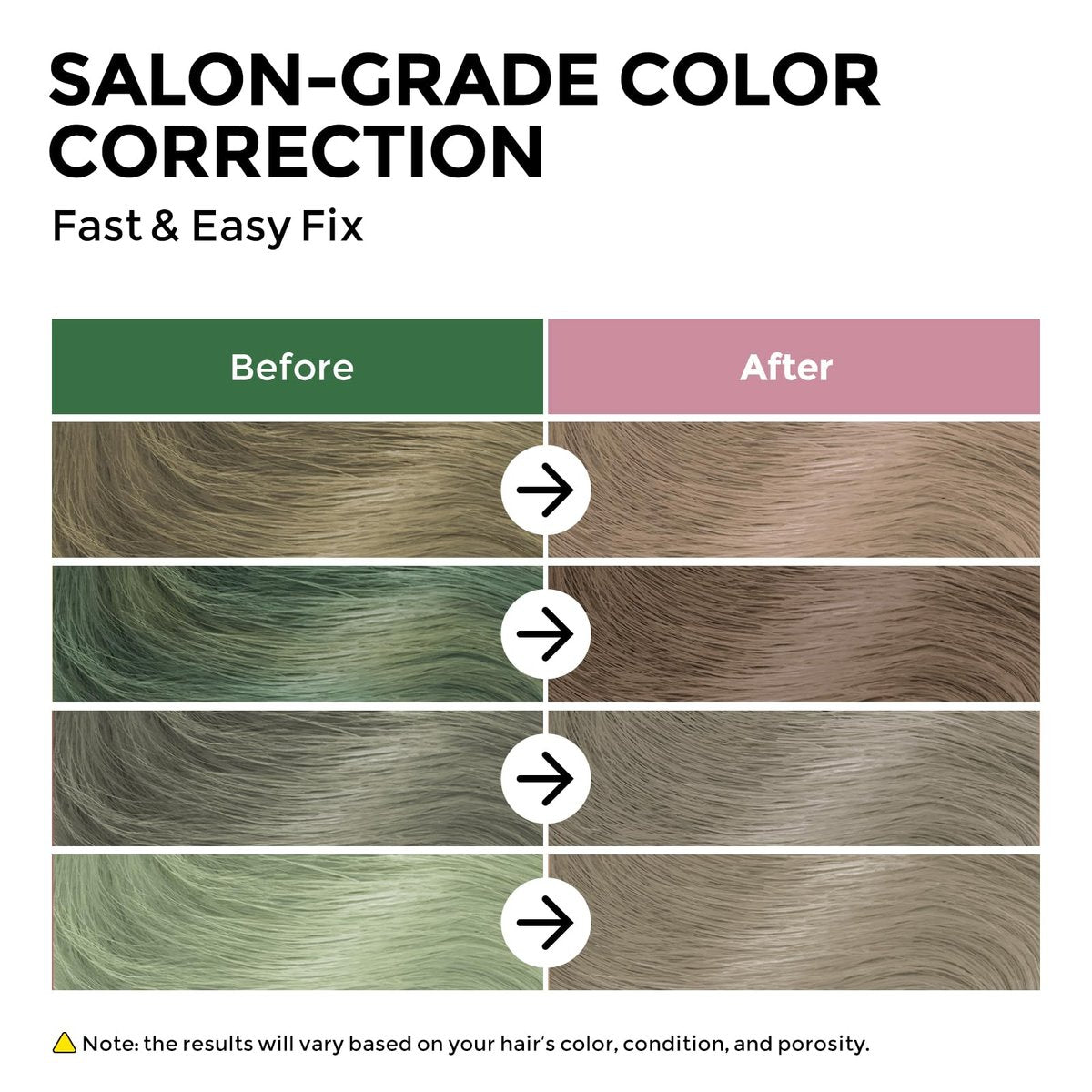 COLORLOMO Bye Bye Green Shampoo – Neutralizes Unwanted Green Tones, Sulfate-Free Color Correcting Shampoo for Blonde, Bleached & Light Brown Hair (11.83 Fl Oz) Avelisse
