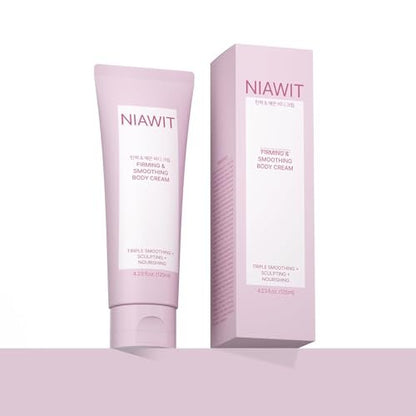 NIAWIT Firming Smoothing Body Cream – Visible Lifting & Tightening for Belly, Thighs, Butt | Helps Reduce Cellulite & Sagging Skin, Body Sculpting Moisturizer for Daily Body Care Routine | 4.23 fl.oz Avelisse