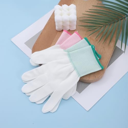 Exircy 4 Pcs Heat Gloves for Hair Styling - Heat Resistant Curling Iron Gloves for Flat Iron & Curling Wand, Sublimation Heat Transfer Printing - görsel 14
