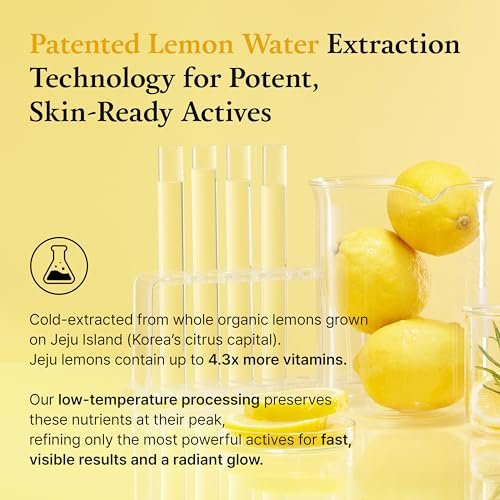FULLY Lemon Vita Bubble Facial Serum – 69% Organic Jeju Lemon Water & Vitamin C, Instant Glow & Hydration, Niacinamide + Glutathione for Radiance & Tone Refining, Vegan Korean Skincare, 3.21 fl.oz - görsel 16