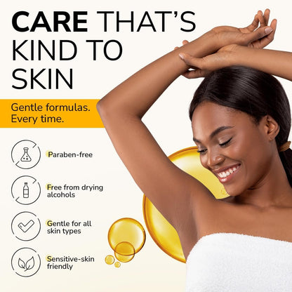 Dermwax Pre and Post Wax Care Kit – Complete Prep & Aftercare Set with Cleanser and Calendula Oil – Paraben-Free, Gentle Formulas for Smooth Skin (16 Fl Oz, Pack of 2) Avelisse