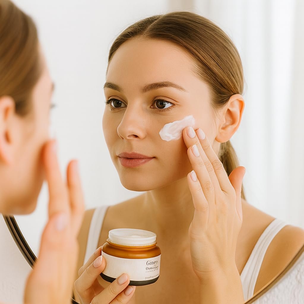 Glamfox Ginseng Peptide Anti-Aging Face Cream - 86% Ginseng Extract, 9x Peptides, 5x Ceramides Avelisse