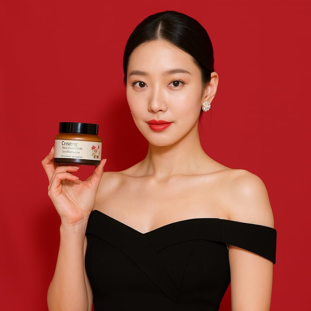 Glamfox Ginseng Peptide Anti-Aging Face Cream - 86% Ginseng Extract, 9x Peptides, 5x Ceramides Avelisse