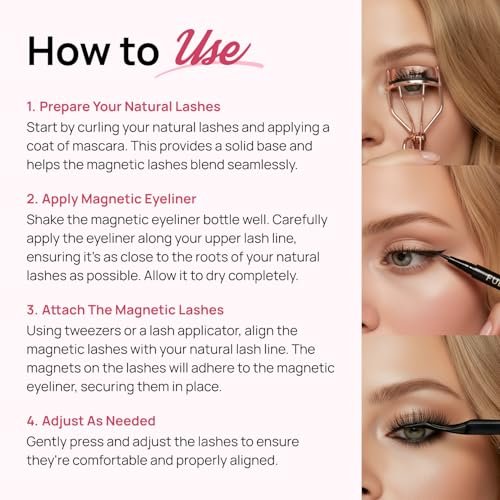 Full Out Glam BackSpot Liner Magnetic Eyeliner - Ultra Strong All-Day Hold for Magnetic Eyelashes, Water & Sweat Proof, Easy to Apply Ultra-Precise Tip, Black, 1 Pen Avelisse