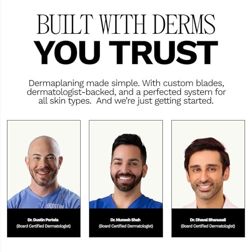 Jill Dermaplane Kit in Rose – Pre-Shave Cleanser, Post-Shave Moisturizer & 2 Disposable Blades Avelisse