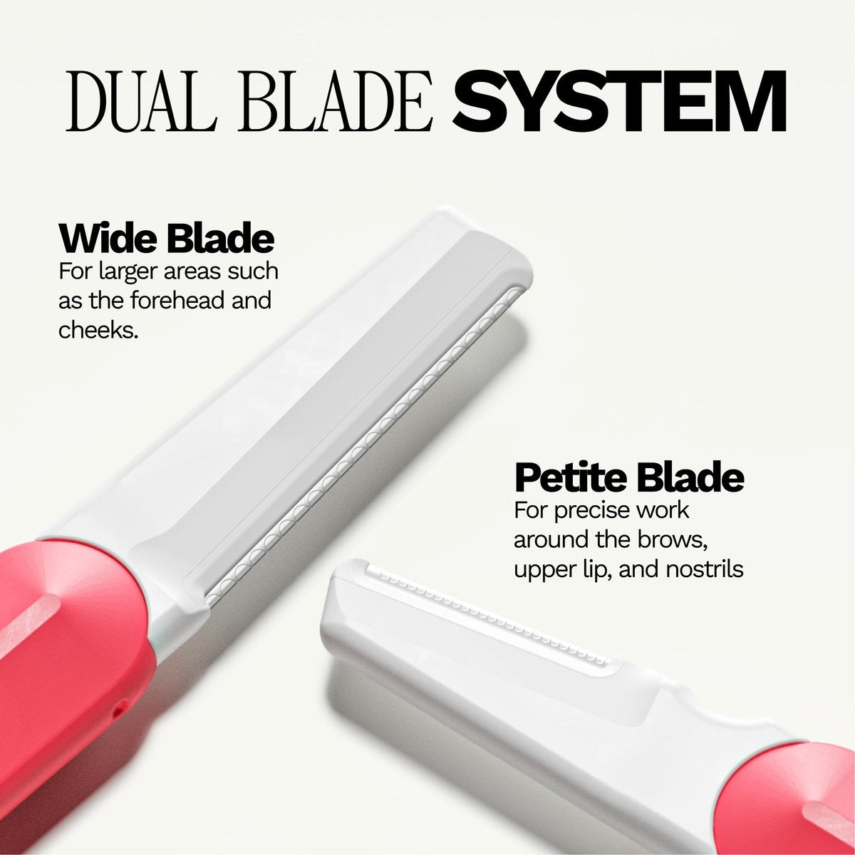 Jill Dermaplane Kit in Rose – Pre-Shave Cleanser, Post-Shave Moisturizer & 2 Disposable Blades Avelisse