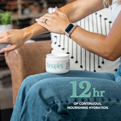 Theraplex Emollient Cream for Dry Skin – Heaviest Hydration, Fragrance-Free, Noncomedogenic (3 Oz) Avelisse