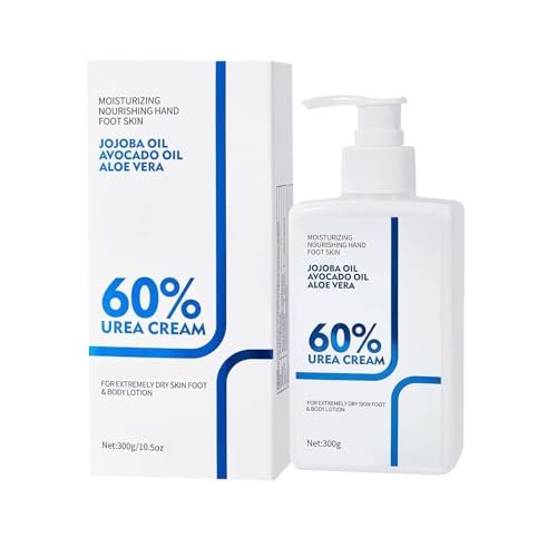 NIZENTA Urea Cream 60% Body Lotion 10.58 Oz – Intense Moisturizer for Extremely Dry Skin, Non-Greasy Formula - görsel 1