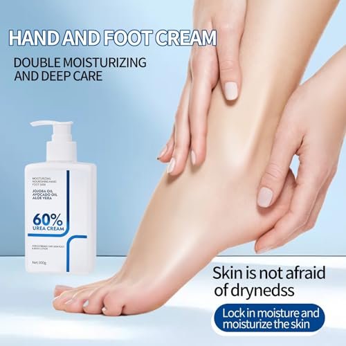 NIZENTA Urea Cream 60% Body Lotion 10.58 Oz – Intense Moisturizer for Extremely Dry Skin, Non-Greasy Formula - görsel 11