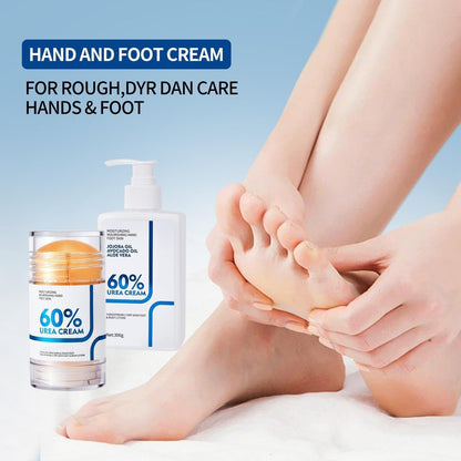 NIZENTA Urea Cream 60 Percent Body Lotion & Foot Care Stick – Deep Moisturizing for Dry Skin, Rapid Absorption, Smooth Skin, 6 Ounce (Pack of 2) Avelisse