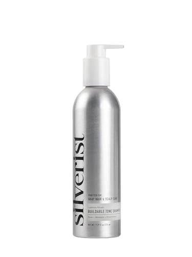 Silverist Lustrous Rituals Buildable Tone Shampoo – Neutralizes Yellowing, Sulfate Free with Prebiotics, Niacinamide & Hyaluronic Acid, 9.29 fl oz Avelisse