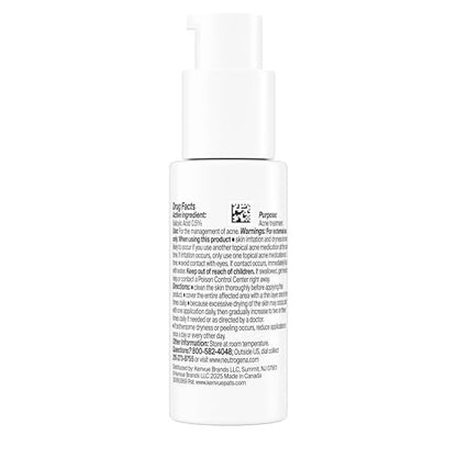 Neutrogena Evenly Clear Acne Gel Moisturizer with Salicylic Acid & N-Acetyl Glucosamine, Lightweight Non-Greasy Face Moisturizer for Acne-Prone Skin, 1.7 fl. oz