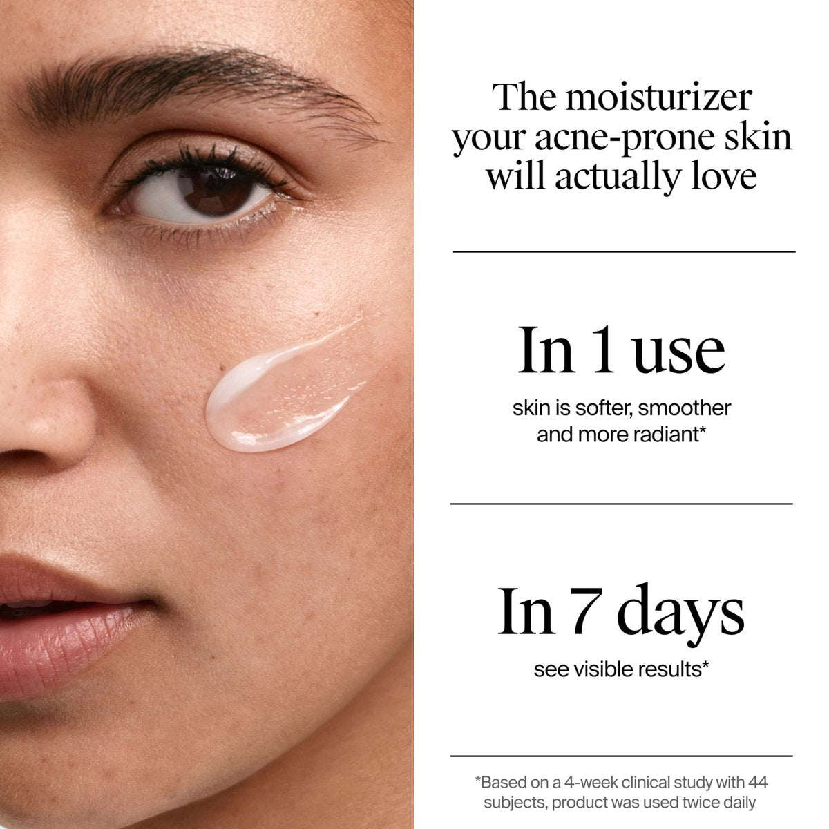 Neutrogena Evenly Clear Acne Gel Moisturizer with Salicylic Acid & N-Acetyl Glucosamine, Lightweight Non-Greasy Face Moisturizer for Acne-Prone Skin, 1.7 fl. oz - görsel 9