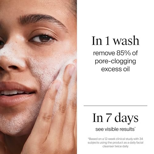 Neutrogena Evenly Clear Acne Cleanser with 2% Salicylic Acid & 2% PHA Exfoliant, Gentle Foaming Face Wash for Clogged Pores, Blackheads & Post-Acne Marks, 9.1 fl. oz - görsel 10
