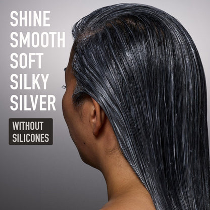 Silverist Smooth Harmony Shine Infusing Conditioner for Gray, Silver & White Hair – Silicone-Free with Hyaluronic Acid & Rice Protein, Frizz Control & Hydration, 9.29 oz Avelisse