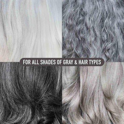 Silverist Smooth Harmony Shine Infusing Conditioner for Gray, Silver & White Hair – Silicone-Free with Hyaluronic Acid & Rice Protein, Frizz Control & Hydration, 9.29 oz Avelisse