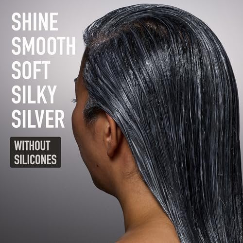 Silverist Smooth Harmony Shine Infusing Conditioner for Gray, Silver & White Hair – Silicone-Free with Hyaluronic Acid & Rice Protein, Frizz Control & Hydration, 9.29 oz Avelisse