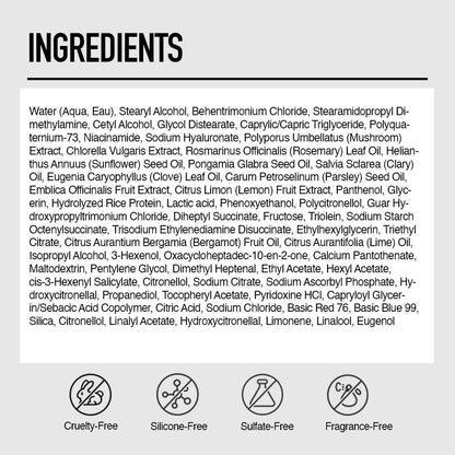 Silverist Smooth Harmony Shine Infusing Conditioner for Gray, Silver & White Hair – Silicone-Free with Hyaluronic Acid & Rice Protein, Frizz Control & Hydration, 9.29 oz Avelisse