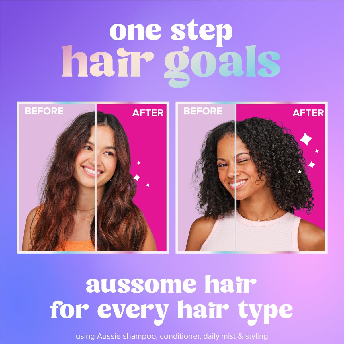 Aussie Ultra Wonder Daily Mist Lightweight Multi-Use Detangler – Silicone-Free, for All Hair Types and Curls, 7.6 oz - görsel 7
