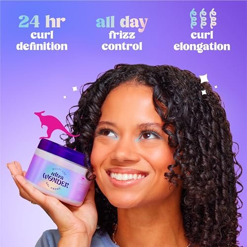 Aussie Ultra Wonder Gel Crème All-in-1 Moisturizing Hold Styler - Gel + Cream for All Hair Types and Curls, 10.1 oz - görsel 6