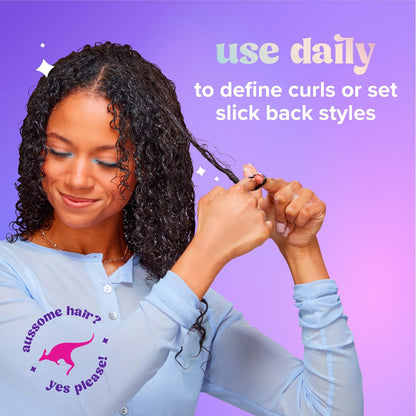 Aussie Ultra Wonder Gel Crème All-in-1 Moisturizing Hold Styler - Gel + Cream for All Hair Types and Curls, 10.1 oz