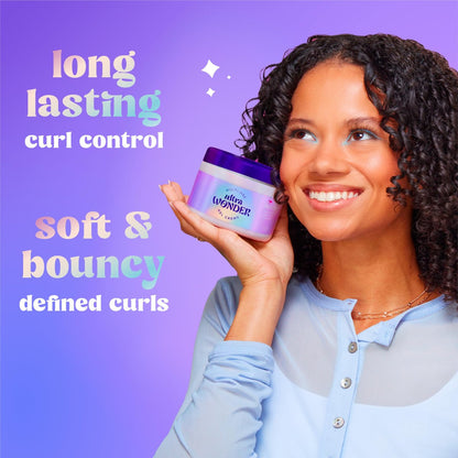 Aussie Ultra Wonder Gel Crème All-in-1 Moisturizing Hold Styler - Gel + Cream for All Hair Types and Curls, 10.1 oz