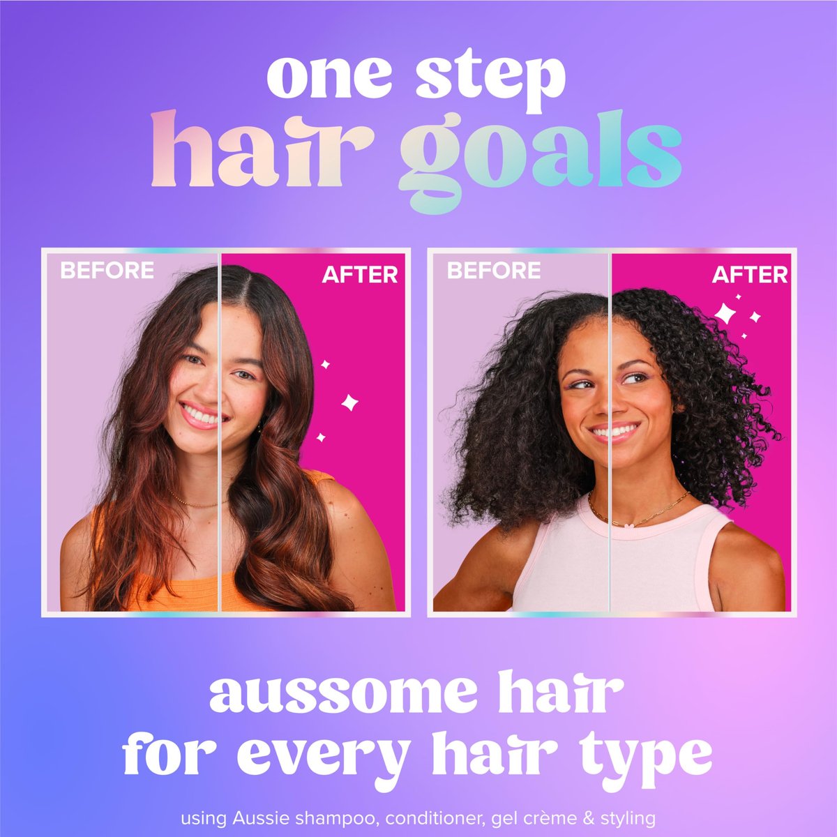 Aussie Ultra Wonder Gel Crème All-in-1 Moisturizing Hold Styler - Gel + Cream for All Hair Types and Curls, 10.1 oz - görsel 7