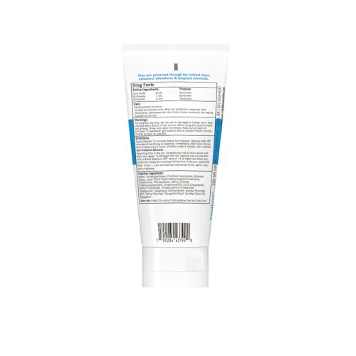 Zealios Sport Performance Original SPF 45 Hybrid Sunscreen - Broad Spectrum, Water & Sweat Resistant (80 min), Non-Greasy, 8% Non-Nano Zinc Oxide Lotion for Swimming, Running & Cycling, Kids (3 oz) Avelisse