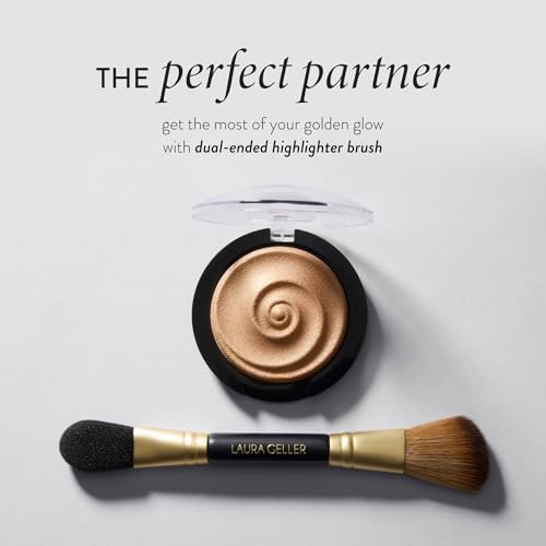 LAURA GELLER NEW YORK Baked Gelato Swirl Illuminator - Gilded Honey (0.15 oz) - Back from the Vault Avelisse