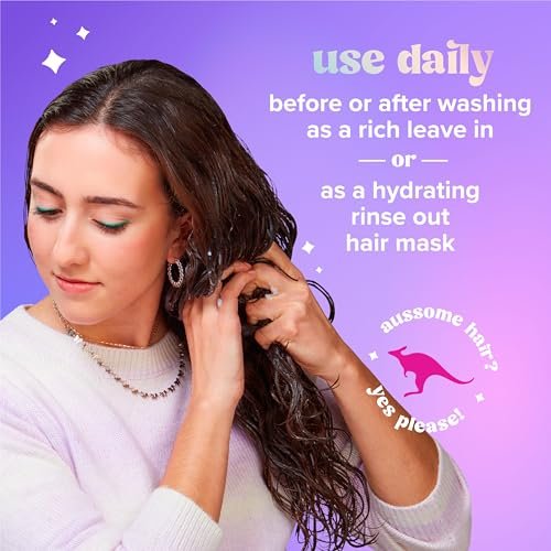 Aussie Ultra Wonder Treatment Leave-In and Pre-Wash with Amino Acids - 8 oz for All Hair Types & Curls - görsel 13